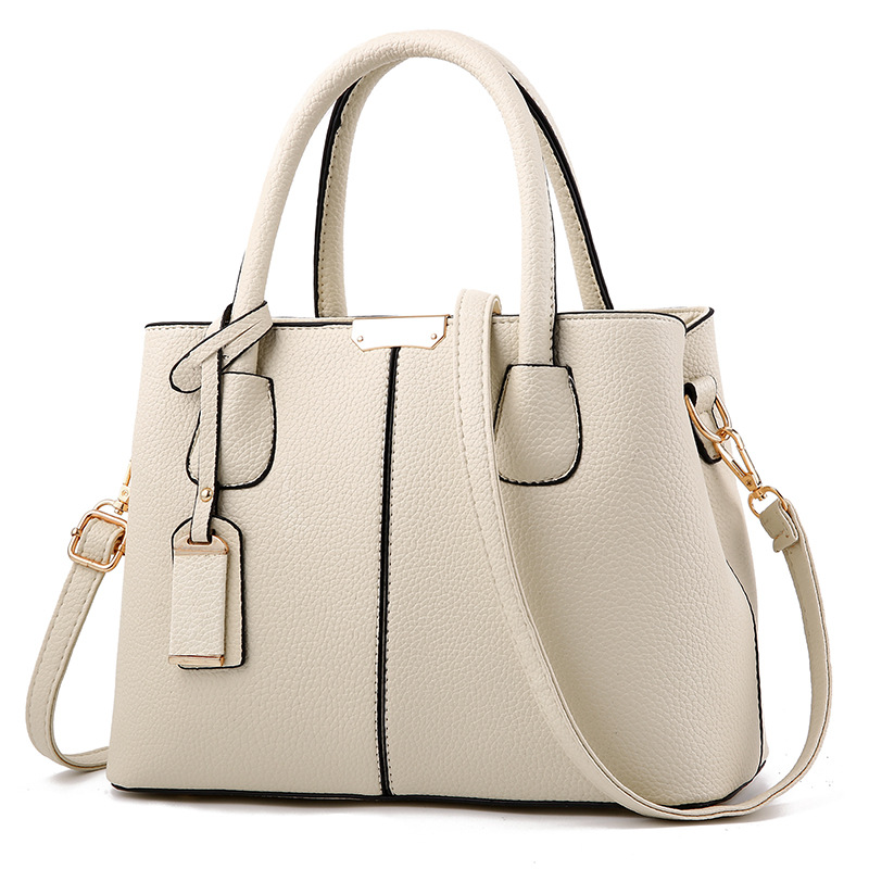 Medium Sized Tote Handbag with Tag | C'n'B Fashion